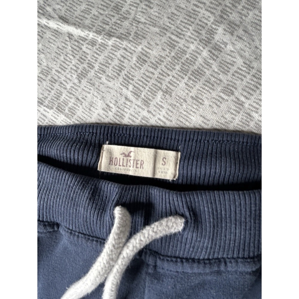 💙Hollister Vintage Womens Small Sweatpants Navy Blue Low Rise Y2K Lightweight💙 - Picture 3 of 11
